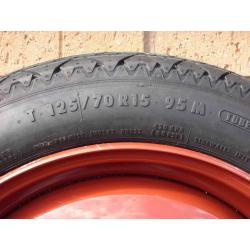 Vauxhall Agila/Suzuki Splash Space Saver Wheel & Tyre. Brand New