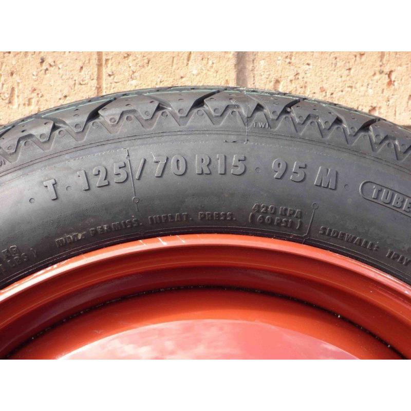 Vauxhall Agila/Suzuki Splash Space Saver Wheel & Tyre. Brand New