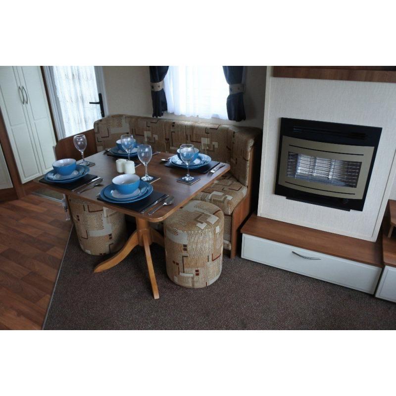 6 Berth 2012 Willerby Rio Gold With Double Glazing & Central Heating on 5* Holiday Park Near NewQuay