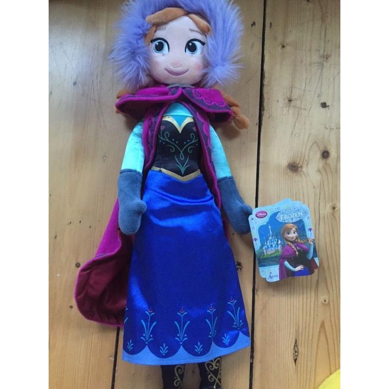 Frozens Princess Anna soft toy Bought from Disney shop