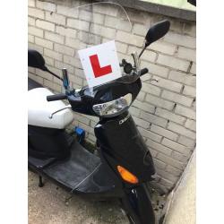 Brand new black 50cc scooter