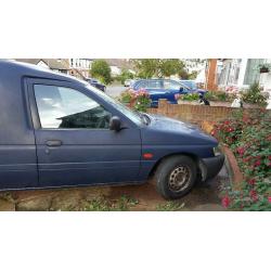 Ford Escort van 2002 1 years MOT