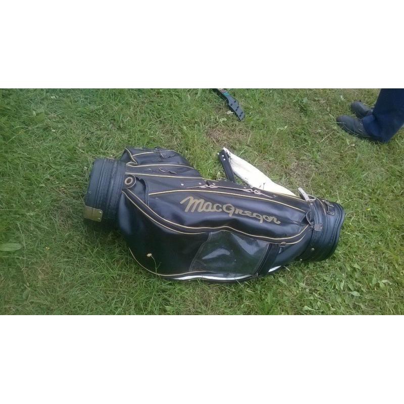 golf caddy with club