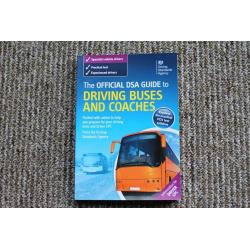Official DSA Bus and Coach driving, CPC and Theory Test Books as new