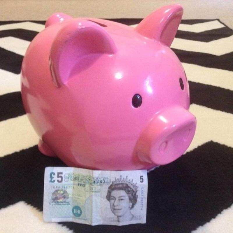 Giant piggy bank