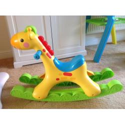 Musical rocking horse