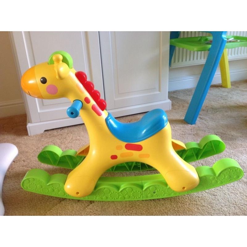 Musical rocking horse