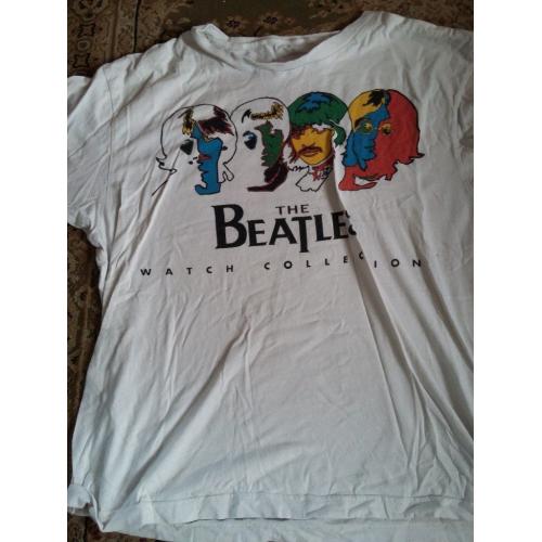 THE BEATLES WATCH COLLECTION T SHIRT LARGE
