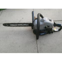 Petrol chainsaw McAllister and McAllister leaf blower