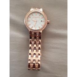 MK ladies rose gold watch