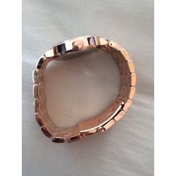 MK ladies rose gold watch