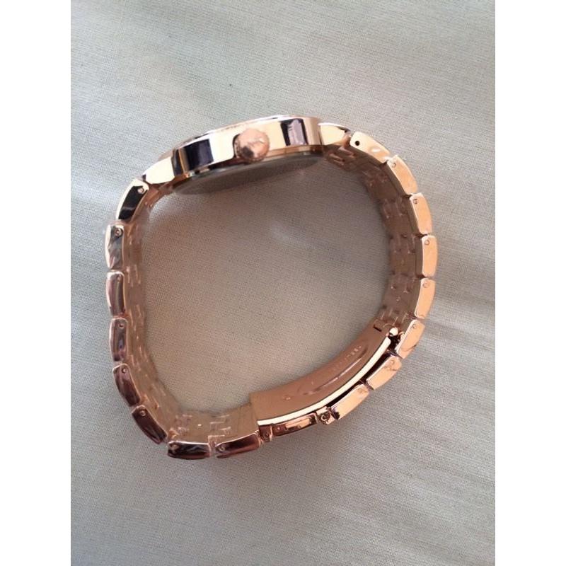 MK ladies rose gold watch