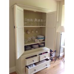 Painted Pine Dresser Used