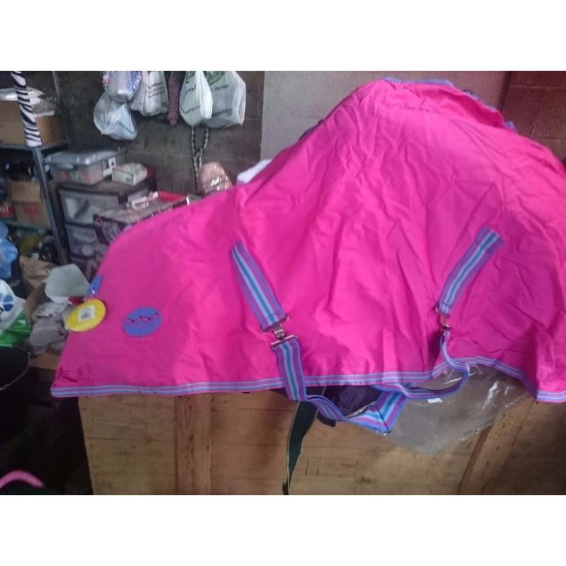 5ft cuddly ponies summer sheet