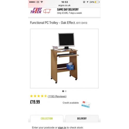 Free computer desk