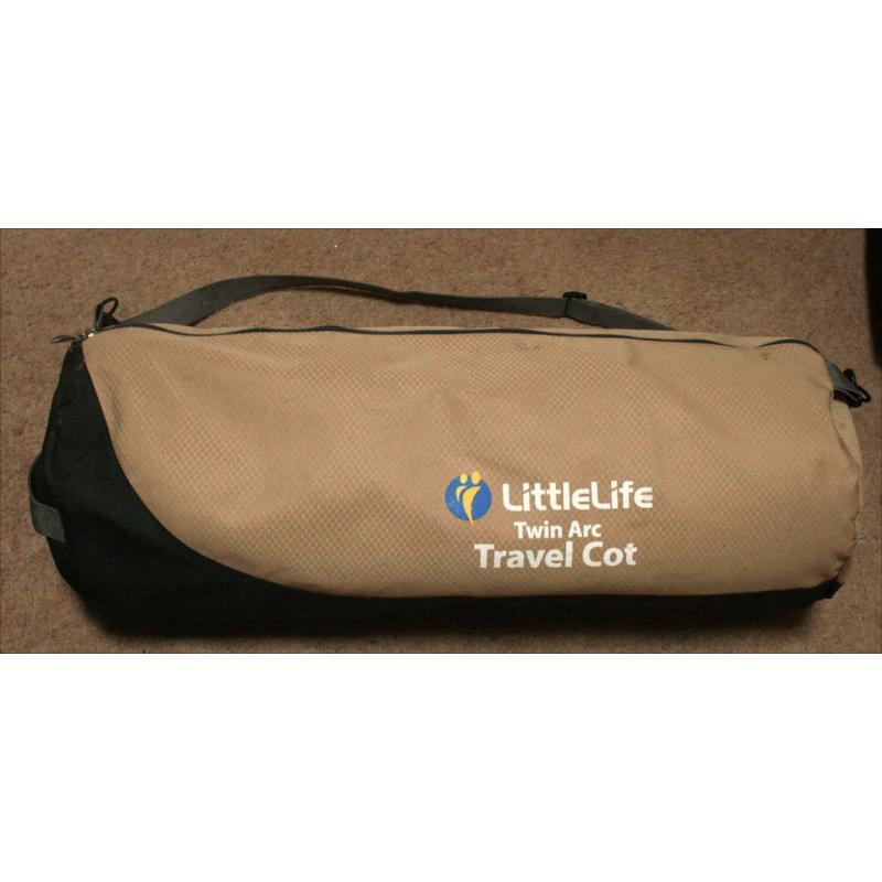 Little Life Twin Arc Travel Cot