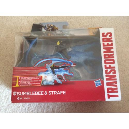 Transformers Bumblebee & Strafe - unopened