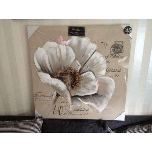 Hand painted canvas (80 x 80cm)