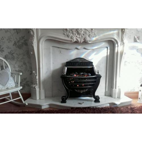 Beautiful French ornate fireplace