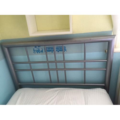 Used Standard Single bed with mattress
