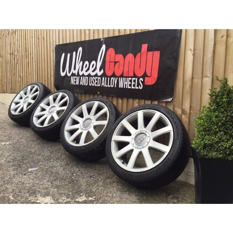 18" genuine Audi TT / A3 RS s-line alloy wheels and tyres 5x100