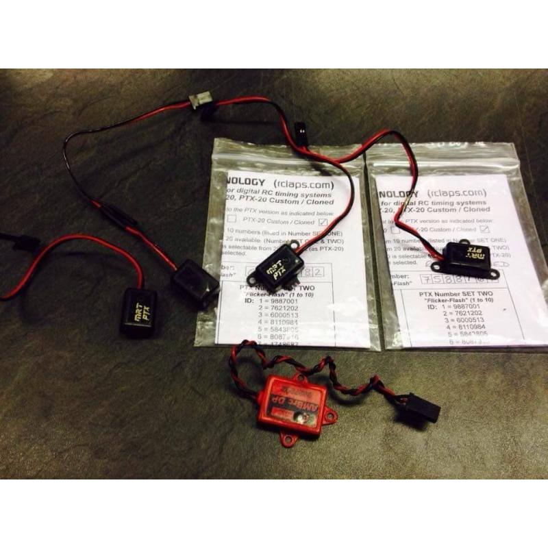 MRT AMB Rc2 Rc car racing transponders x5