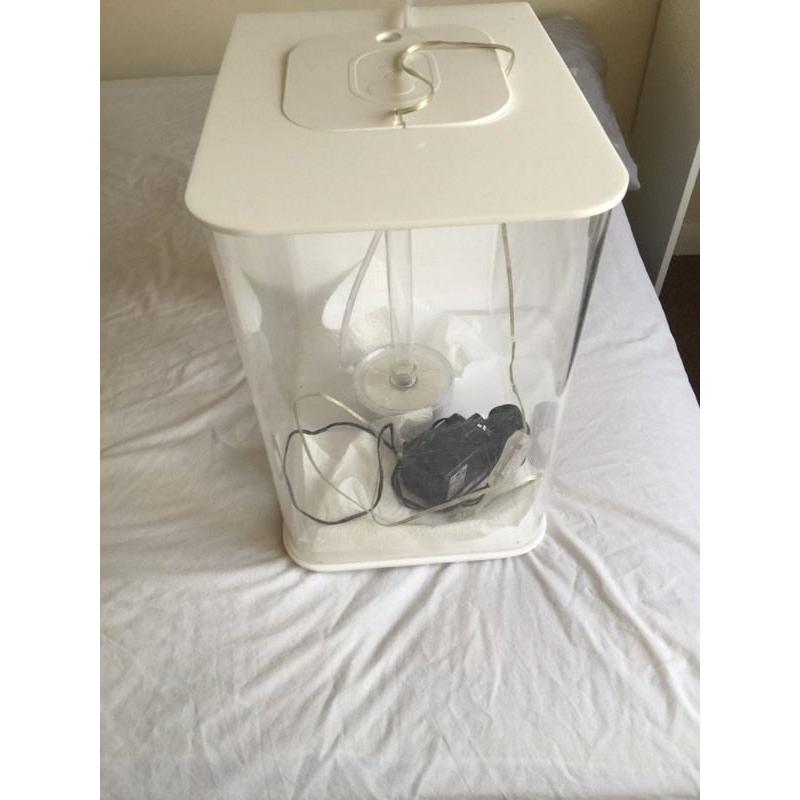 Biorb cold water fish tank, 30 litre.