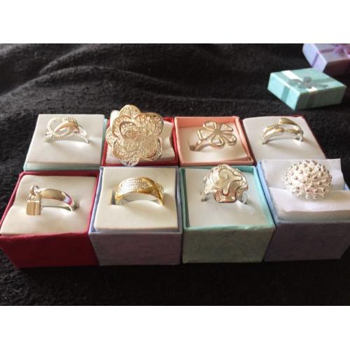 Sterling silver rings