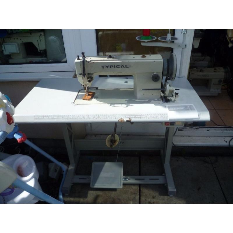 TYPICAL WALKING FOOT INDUSTRIAL MACHINE( Leather, Canvas, Denim, Bouncy castle, Horse rugs,