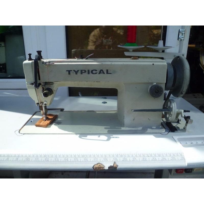 TYPICAL WALKING FOOT INDUSTRIAL MACHINE( Leather, Canvas, Denim, Bouncy castle, Horse rugs,