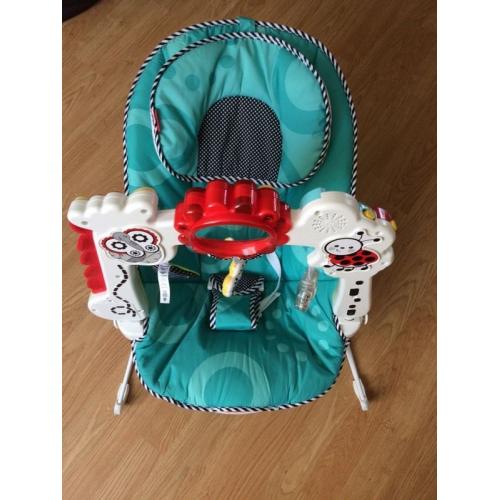 Fisher Price 2 in 1 sensory stages bouncer