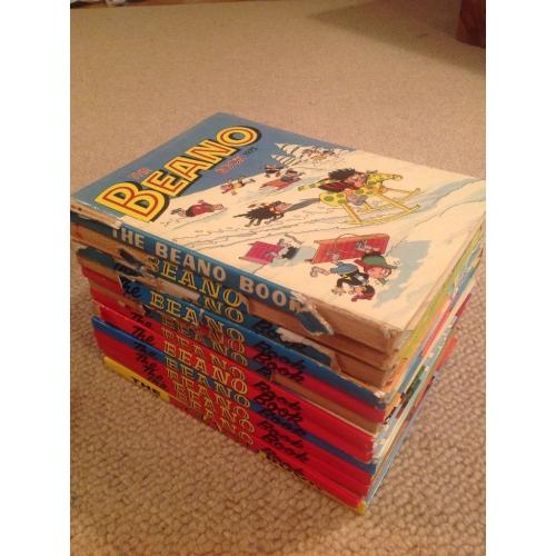 13 Beano annuals (1975 - 1998)