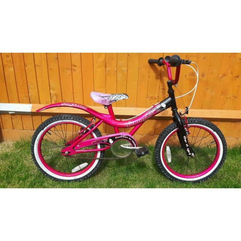 18" wheel girls bike - great style