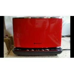 Hotpoint Digital toaster RED