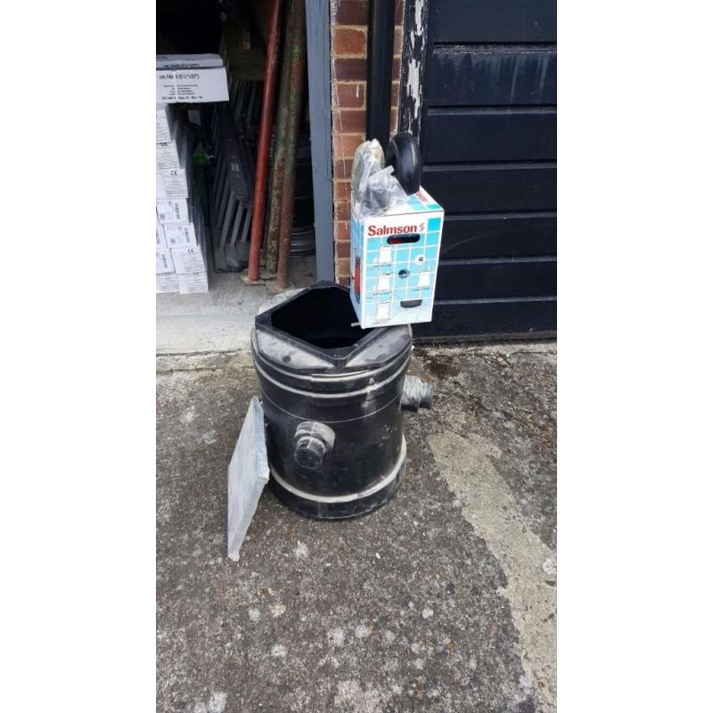 Salmson sump pump with wilo tank