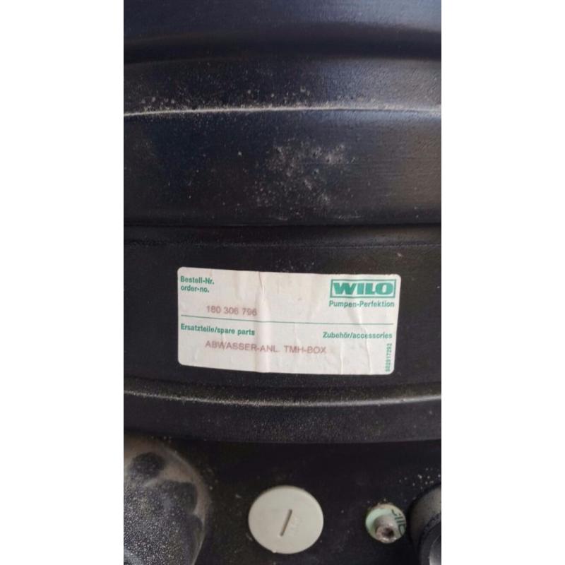 Salmson sump pump with wilo tank