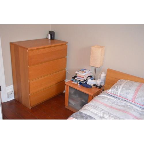 Chest of drawers (Malm from Ikea)
