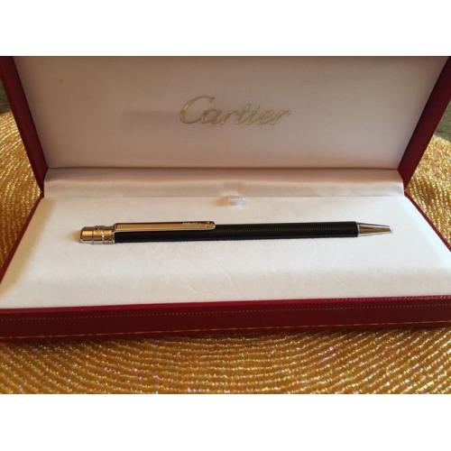 Cartier black ink ball point pen
