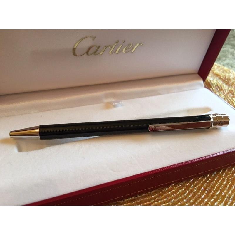 Cartier black ink ball point pen
