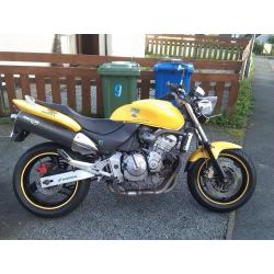 honda hornet 600cc 2000model motd till may 2017 micron exhaust 2 new tyres swap or honda cbf 125