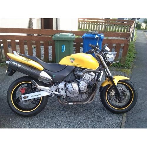 honda hornet 600cc 2000model motd till may 2017 micron exhaust 2 new tyres swap or honda cbf 125