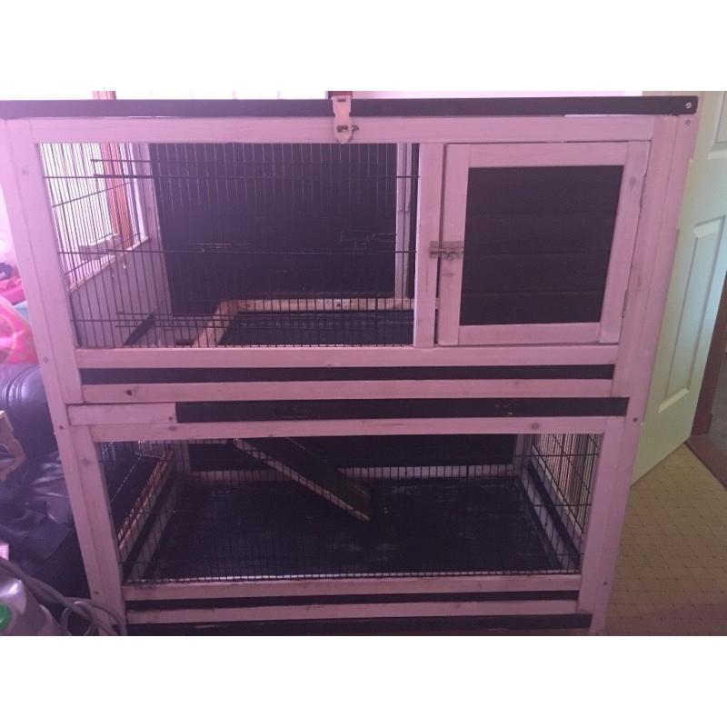 2 tier indoor rabbit cage