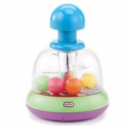 new in box - little tikes lights and sounds spinning top