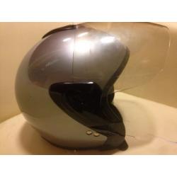 Open faced helmet