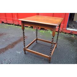 Dark Wood Occasional Table