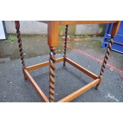 Dark Wood Occasional Table