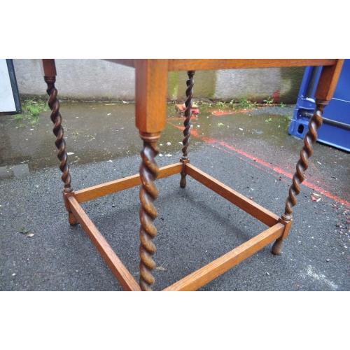 Dark Wood Occasional Table