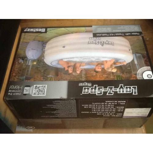 Lazy spa hot tub (brand new in box)