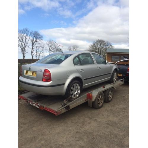 Breaking 05 Skoda superb 130bhp Tdi