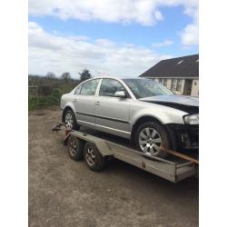 Breaking 05 Skoda superb 130bhp Tdi